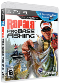 Rapala Pro Bass Fishing PAL Playstation 3 PAL box art